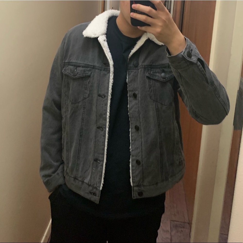 Sherpa Denim Jacket